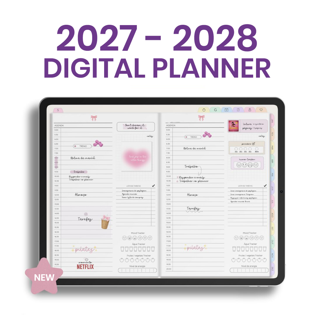 2027 & 2028 Digital Planner