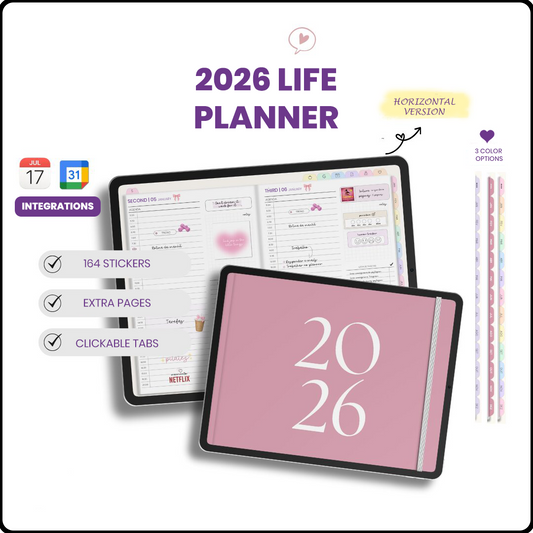 All-in-One Life Planner (2026 Version)