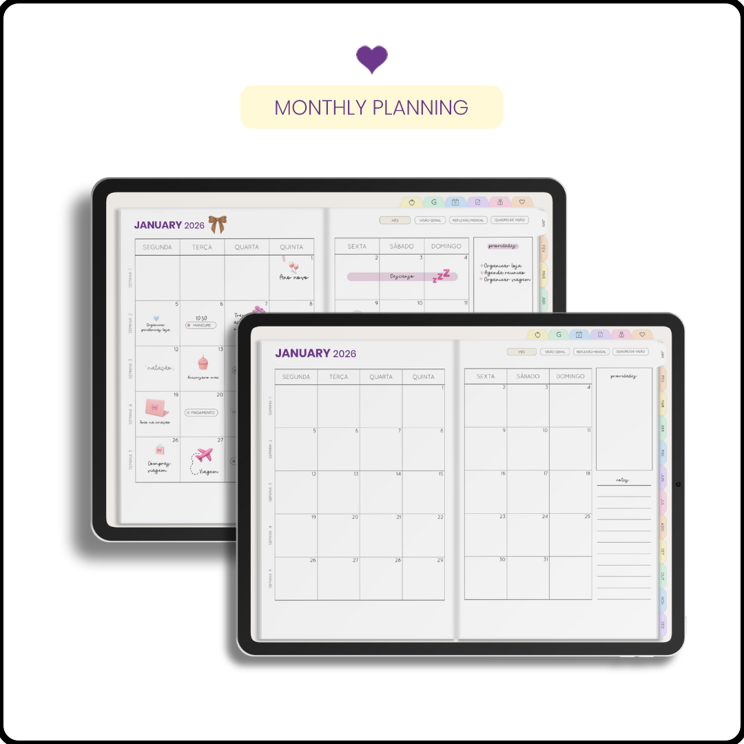 All-in-One Life Planner (2026 Version)
