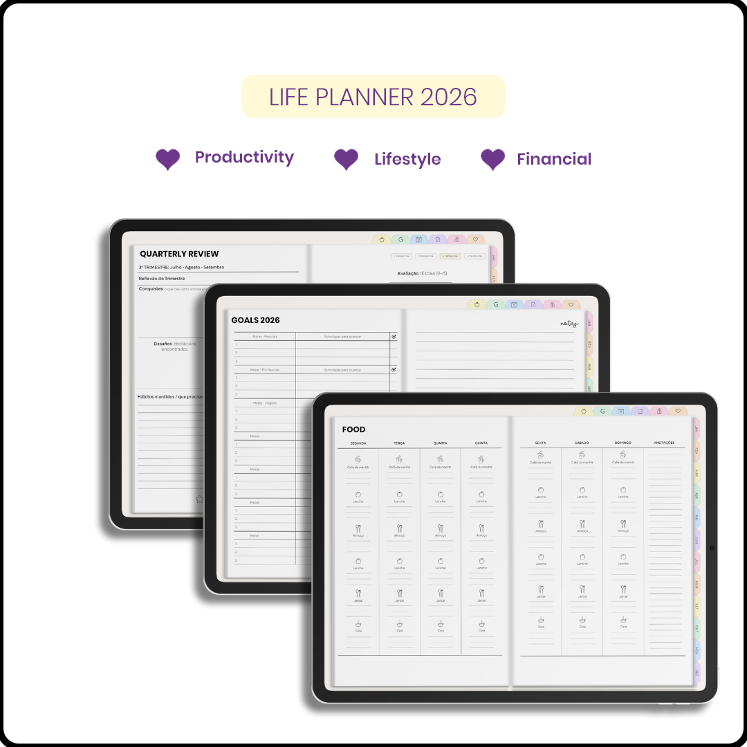 All-in-One Life Planner (2026 Version)